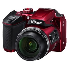 Цифровой фотоаппарат NIKON CoolPix B500, красный
