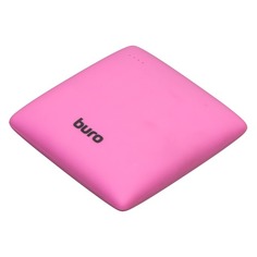 Внешний аккумулятор BURO RA-7500PL-PK Pillow, 7500мAч, розовый