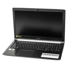 Ноутбук ACER Aspire A715-71G-56BD, 15.6&quot;, Intel Core i5 7300HQ 2.5ГГц, 8Гб, 1000Гб, nVidia GeForce GTX 1050 - 2048 Мб, Linux, NX.GP8ER.003, черный
