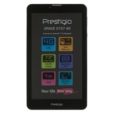 Планшет PRESTIGIO Grace 3157 4G, 1GB, 8GB, 3G, 4G, Android 7.0 черный [lhpmt31574gccis]
