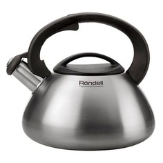 Металлический чайник RONDELL 087, 3л, серебристый [0087-rd-01]