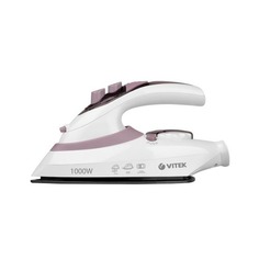 Утюг VITEK VT-1227 PK, 1000Вт, розовый [1227-vt-01]