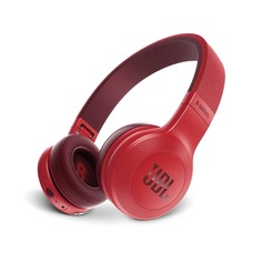 Гарнитура JBL E45BT RED, накладные, красный, беспроводные bluetooth