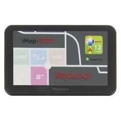 GPS навигатор PROLOGY iMAP-5700, 5&quot;, авто, 4Гб, Navitel, черный