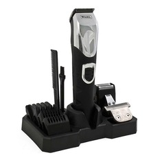 Триммер WAHL Lithium Ion Grooming Kit, черный/серебристый [9854-616]