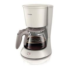 Кофеварка PHILIPS HD7447/00, капельная, белый