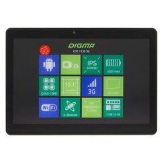 Планшет DIGMA CITI 1532 3G, 1GB, 8GB, 3G, Android 7.0 черный [cs1144mg]
