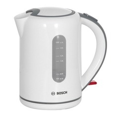 Чайник электрический BOSCH TWK7601, 2200Вт, белый