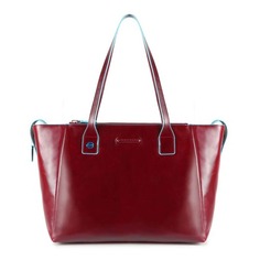 Сумка для покупок женская Piquadro Blue Square BD3883B2/R красный натур.кожа