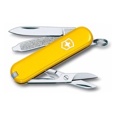 Складной нож VICTORINOX Classic, 7 функций, 58мм, желтый [0.6223.8]