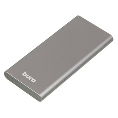 Внешний аккумулятор BURO RB-10000-QC3.0-I&O, 10000мAч, серебристый