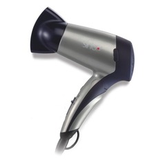 Фен SINBO SHD 7022, 1300Вт, серебристый и синий