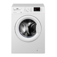 Стиральная машина BEKO WRE 75P1 XWW, фронтальная загрузка, белый