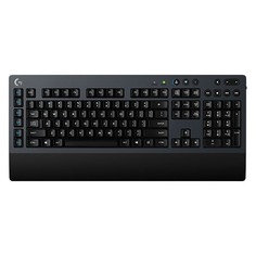 Клавиатура LOGITECH Gaming G613, USB, беспроводная, черный [920-008395]