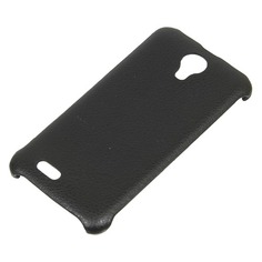 Чехол (клип-кейс) skinBOX Leather Shield, для Digma Q400 3G HIT, черный [t-s-dq4003gh-009] Noname