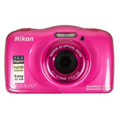 Цифровой фотоаппарат NIKON CoolPix W100, розовый