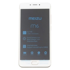 Смартфон MEIZU M6 16Gb, M711H, золотистый