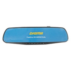 Видеорегистратор DIGMA FreeDrive 303 MIRROR DUAL черный