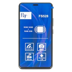 Смартфон FLY Memory Plus FS528, черный