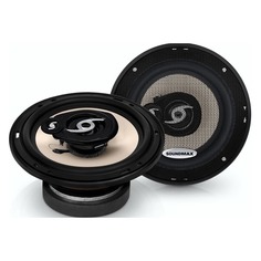 Колонки автомобильные SOUNDMAX SM-CSA603, коаксиальные, 180Вт, комплект 2 шт.