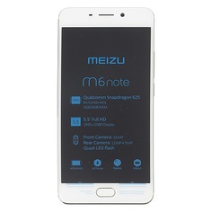 Смартфон MEIZU M6 Note 32Gb, M721H, серебристый