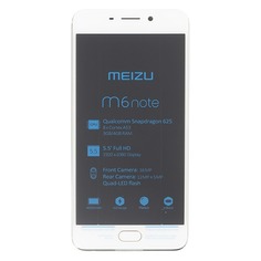 Смартфон MEIZU M6 Note 16Gb, M721H, серебристый