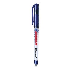 Ручка гелевая Silwerhof ПИШИ-СТИРАЙ (016075-02) 0.5мм синие чернила +ластик индив. пакет с европодве