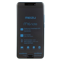 Смартфон MEIZU M6 Note 16Gb, M721H, синий