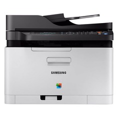 МФУ лазерный SAMSUNG SL-C480FW, A4, цветной, лазерный, серый [ss256m]