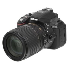 Зеркальный фотоаппарат NIKON D5300 kit ( AF-S DX NIKKOR 18-105mm f/3.5-5.6G ED VR), черный