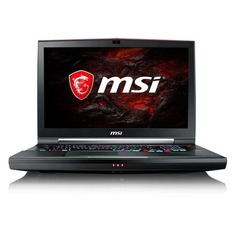 Ноутбук MSI GT75VR 7RE(Titan SLI 4K)-054RU, 17.3&quot;, Intel Core i7 7820HK 2.9ГГц, 32Гб, 1000Гб, 512Гб SSD, 2хnVidia GeForce GTX 1070 - 8192 Мб, Windows 10, 9S7-17A211-054, черный