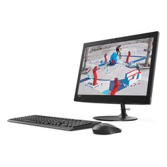 Моноблок LENOVO IdeaCentre 330-20AST, 19.5&quot;, AMD A6 9200, 4Гб, 1000Гб, AMD Radeon R4, DVD-RW, Free DOS, черный [f0d8001brk]