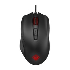 Мышь HP Omen 600 оптическая проводная USB, черный и красный [1kf75aa]