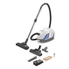 Пылесос KARCHER DS 6 Premium Mediclean, 650Вт, белый