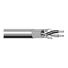 Кабель информ. Belden (9841.01305) RS-485 SF/UTP 1X2X24AWG 5.89AWG PVC универс. 305м хром