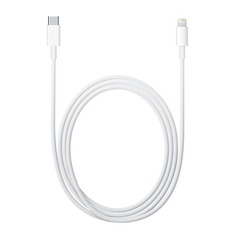 Кабель APPLE MKQ42ZM/A, Lightning (m) - USB Type-C (m), 2м, белый
