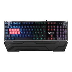 Клавиатура A4 B3370R, USB, c подставкой для запястий, черный