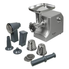 Мясорубка MOULINEX ME858D32, серебристый