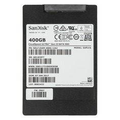 SSD накопитель SANDISK CloudSpeed II Ultra SDLF1DAM-400G-1JA2 400Гб, 2.5&quot;, SATA III