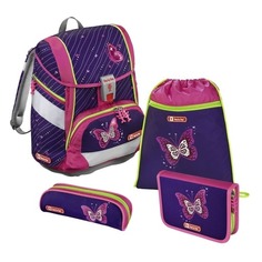 Ранец Step By Step 2in1 Shiny Butterfly 4 предмета