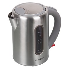 Чайник электрический BOSCH TWK7901, 2200Вт, серебристый