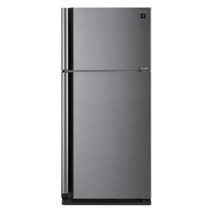 Холодильник SHARP SJ-XE59PMSL, двухкамерный, серебристый
