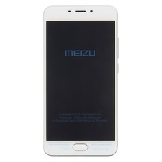 Смартфон MEIZU M5 Note 16Gb, M621H, серебристый
