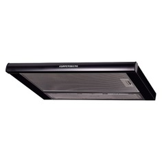 Вытяжка встраиваемая Kuppersberg SLIMLUX II 60 SG черный управление: кнопочное (1 мотор)