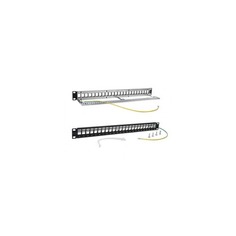 Патч-панель наборная Lanmaster (TWT-PP24OK-STP) 19&quot; 1U 24xRJ45 FTP