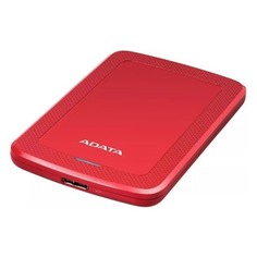 Внешний жесткий диск A-DATA HV300, 2Тб, красный [ahv300-2tu31-crd]