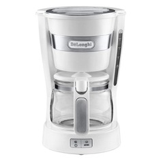 Кофеварка DELONGHI ICM14011.W, капельная, белый [132301115] Delonghi