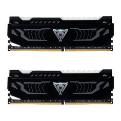 Модуль памяти PATRIOT Viper LED PVLW416G240C4K DDR4 - 2x 8Гб 2400, DIMM, Ret Патриот