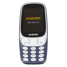 Мобильный телефон DIGMA Linx N331 2G, темно-синий
