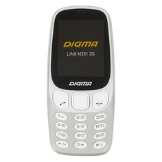 Мобильный телефон DIGMA Linx N331 2G, серый
